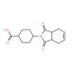 4-(1,3-dioxo-1,3,3a,4,7,7a-hexahydro-2H-isoindol-2-yl)cyclohexanecarboxylic acid - chemical structure image