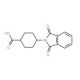 4-(1,3-dioxo-1,3-dihydro-2H-isoindol-2-yl)cyclohexanecarboxylic acid - chemical structure image