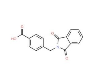 4-(1,3-Dioxo-1,3-dihydro-isoindol-2-ylmethyl)-benzoic acid - chemical structure image