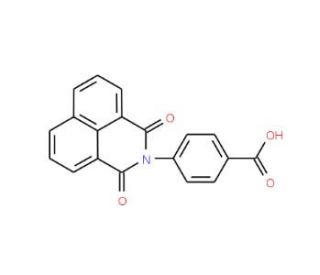 4-(1,3-Dioxo-1H,3H-benzo[de]isoquinolin-2-yl)-benzoic acid - chemical structure image