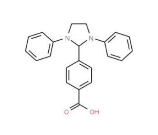 4-(1,3-Diphenylimidazolidin-2-yl)benzoic acid - chemical structure image