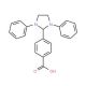 4-(1,3-Diphenylimidazolidin-2-yl)benzoic acid - chemical structure image