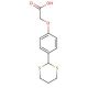 [4-(1,3-dithian-2-yl)phenoxy]acetic acid - chemical structure image