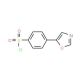 4-(1,3-Oxazol-5-yl)benzenesulphonyl chloride (CAS 337508-66-4) - chemical structure image