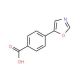 4-(1,3-Oxazol-5-yl)benzoic acid (CAS 250161-45-6) - chemical structure image