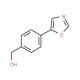 [4-(1,3-Oxazol-5-yl)phenyl]methanol - chemical structure image