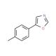 4-(1,3-Oxazol-5-yl)toluene (CAS 143659-19-2) - chemical structure image