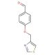 4-(1,3-thiazol-4-ylmethoxy)benzaldehyde - chemical structure image