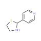 4-(1,3-Thiazolan-2-yl)pyridine (CAS 700-92-5) - chemical structure image