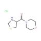 4-(1,3-thiazolidin-4-ylcarbonyl)morpholine hydrochloride - chemical structure image