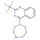 4-(1,4-Diazepan-1-yl)-2-(trifluoromethyl)quinazoline (CAS 1190198-38-9 ) - chemical structure image