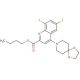 4-(1,4-Dioxa-8-aza-spiro[4,5]dec-8-yl)-6,8-difluoro-quinoline-2-carboxylic acid butyl ester - chemical structure image