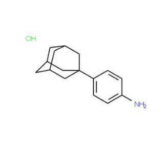 4-(1-Adamantanyl)aniline hydrochloride - chemical structure image