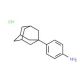 4-(1-Adamantanyl)aniline hydrochloride - chemical structure image