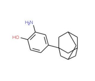 4-(1-adamantyl)-2-aminophenol - chemical structure image