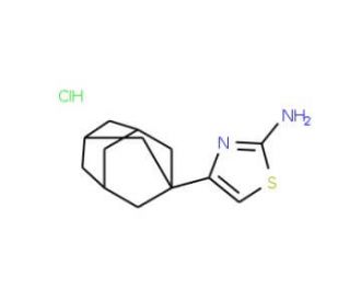 4-(1-Adamantyl)-2-aminothiazole hydrochloride - chemical structure image