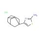4-(1-Adamantyl)-2-aminothiazole hydrochloride - chemical structure image