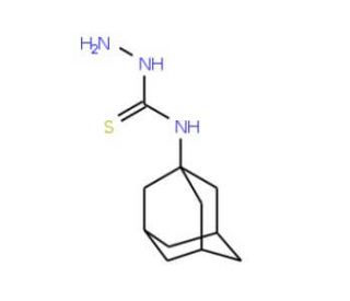 4-(1-Adamantyl)-3-thiosemicarbazide (CAS 52662-65-4) - chemical structure image