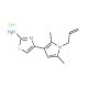 4-(1-allyl-2,5-dimethyl-1H-pyrrol-3-yl)-1,3-thiazol-2-amine hydrochloride - chemical structure image