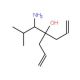 4-(1-Amino-2-methyl-propyl)-hepta-1,6-dien-4-ol (CAS 315248-94-3) - chemical structure image