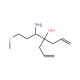 4-(1-Amino-3-methylsulfanyl-propyl)-hepta-1,6-dien-4-ol (CAS 315249-26-4) - chemical structure image
