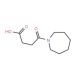 4-(1-Azepanyl)-4-oxobutanoic acid (CAS 154740-93-9) - chemical structure image