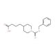 4-(1-Cbz-Piperidin-4-yl)-butyric acid (CAS 204139-61-7) - chemical structure image
