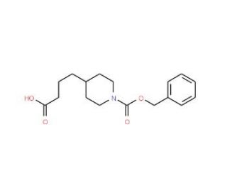 4-(1-Cbz-Piperidin-4-yl)-butyric acid - chemical structure image
