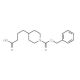 4-(1-Cbz-Piperidin-4-yl)-butyric acid - chemical structure image