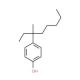 4-(1-Ethyl-1-methylhexyl)phenol (CAS 52427-13-1) - chemical structure image