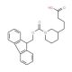 4-(1-Fmoc-Piperidin-3-yl)-butyric acid - chemical structure image