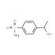4-(1-hydroxyethyl)benzene-1-sulfonamide - chemical structure image