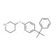 4-(1-Methyl-1-phenylethyl)phenyl3-piperidinylether - chemical structure image