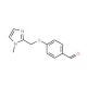 4-(1-Methyl-1H-imidazol-2-ylmethoxy)-benzaldehyde - chemical structure image