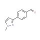 4-(1-Methyl-1H-pyrazol-3-yl)benzaldehyde (CAS 179055-27-7) - chemical structure image