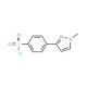 4-(1-Methyl-1H-pyrazol-3-yl)benzenesulphonyl chloride (CAS 916766-81-9) - chemical structure image