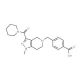 4-{[1-methyl-3-(piperidin-1-ylcarbonyl)-1,4,6,7-tetrahydro-5H-pyrazolo[4,3-c]pyridin-5-yl]methyl}benzoic acid - chemical stru