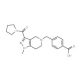 4-{[1-methyl-3-(pyrrolidin-1-ylcarbonyl)-1,4,6,7-tetrahydro-5H-pyrazolo[4,3-c]pyridin-5-yl]methyl}benzoic acid - chemical str