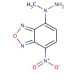 4-(1-Methylhydrazino)-7-nitrobenzofurazan (CAS 214147-22-5) - chemical structure image