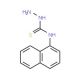 4-(1-Naphthyl)-3-thiosemicarbazide (CAS 42135-78-4) - chemical structure image