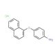 4-(1-Naphthyloxy)aniline hydrochloride - chemical structure image