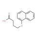 4-(1-naphthyloxy)butanoic acid - chemical structure image