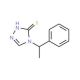 4-(1-phenylethyl)-4H-1,2,4-triazole-3-thiol - chemical structure image