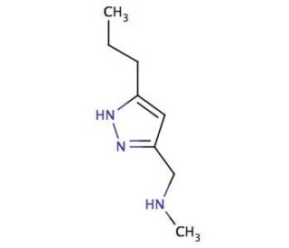 4-(1-Piperazinyl)-1H-indole (CAS 84807-09-0) - chemical structure image