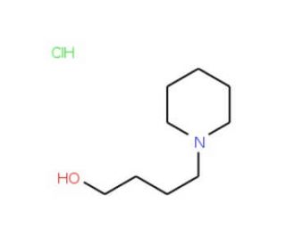 4-(1-Piperidinyl)-1-butanol hydrochloride - chemical structure image