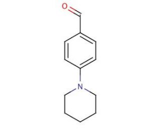 4-(1-Piperidinyl)benzaldehyde (CAS 10338-57-5) - chemical structure image
