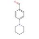4-(1-Piperidinyl)benzaldehyde (CAS 10338-57-5) - chemical structure image