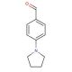 4-(1-Pyrrolidino)benzaldehyde (CAS 51980-54-2) - chemical structure image