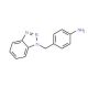 4-(1H-1,2,3-Benzotriazol-1-ylmethyl)phenylamine (CAS 129075-89-4) - chemical structure image