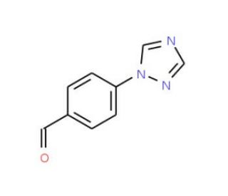 4-(1H-1,2,4-Triazol-1-yl)benzaldehyde (CAS 27996-86-7) - chemical structure image